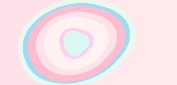 Pebble Pastel Print