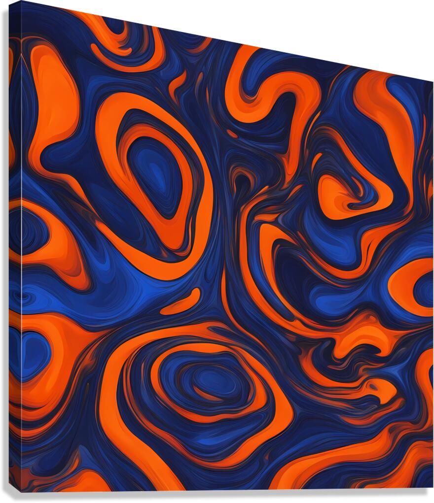 Blissful Drift Canvas Print