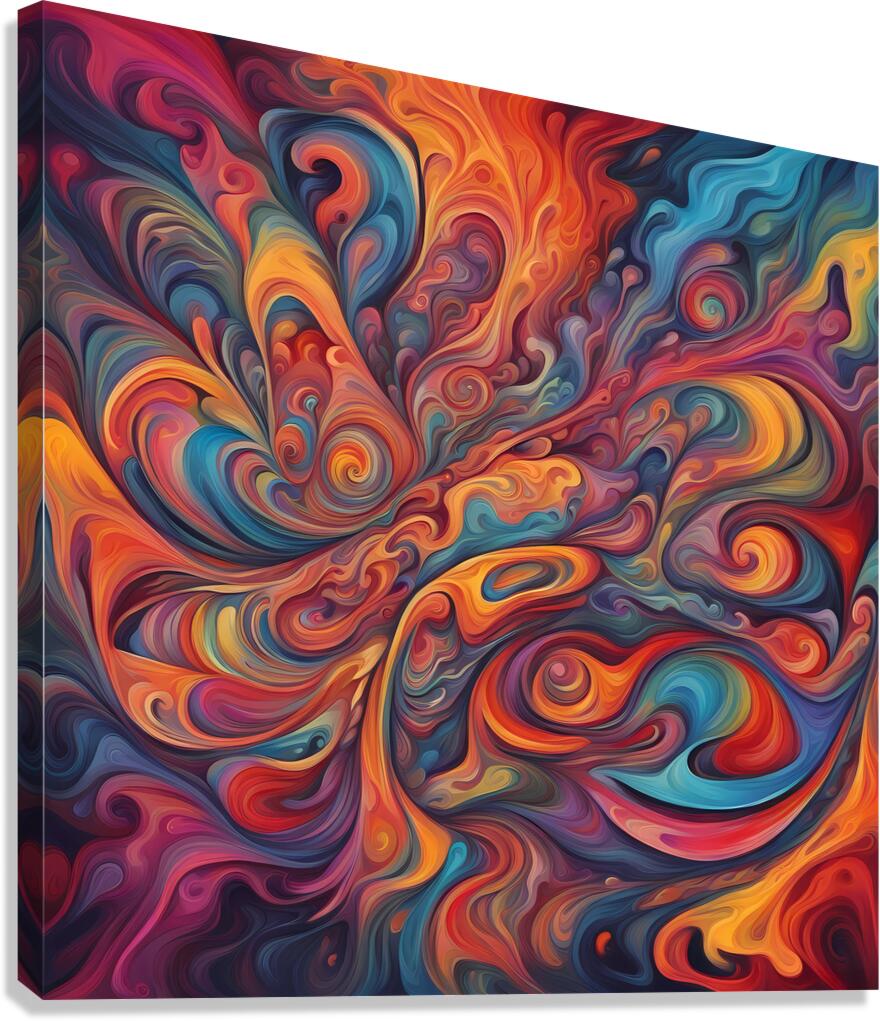 Endless Wave Canvas Print