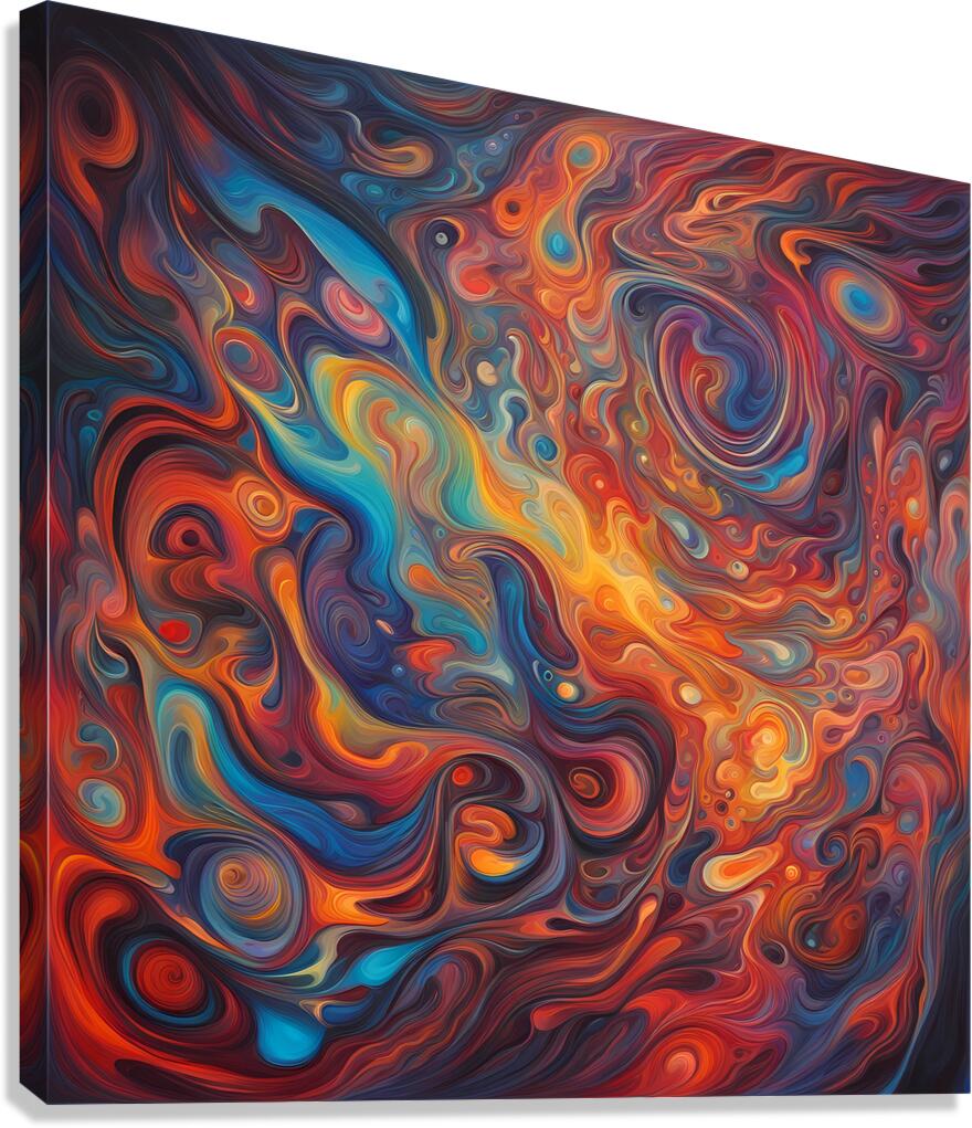 Whimsical Dash Canvas Print