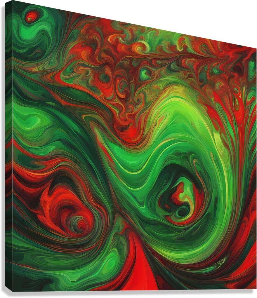 Dynamic Duality Canvas Print