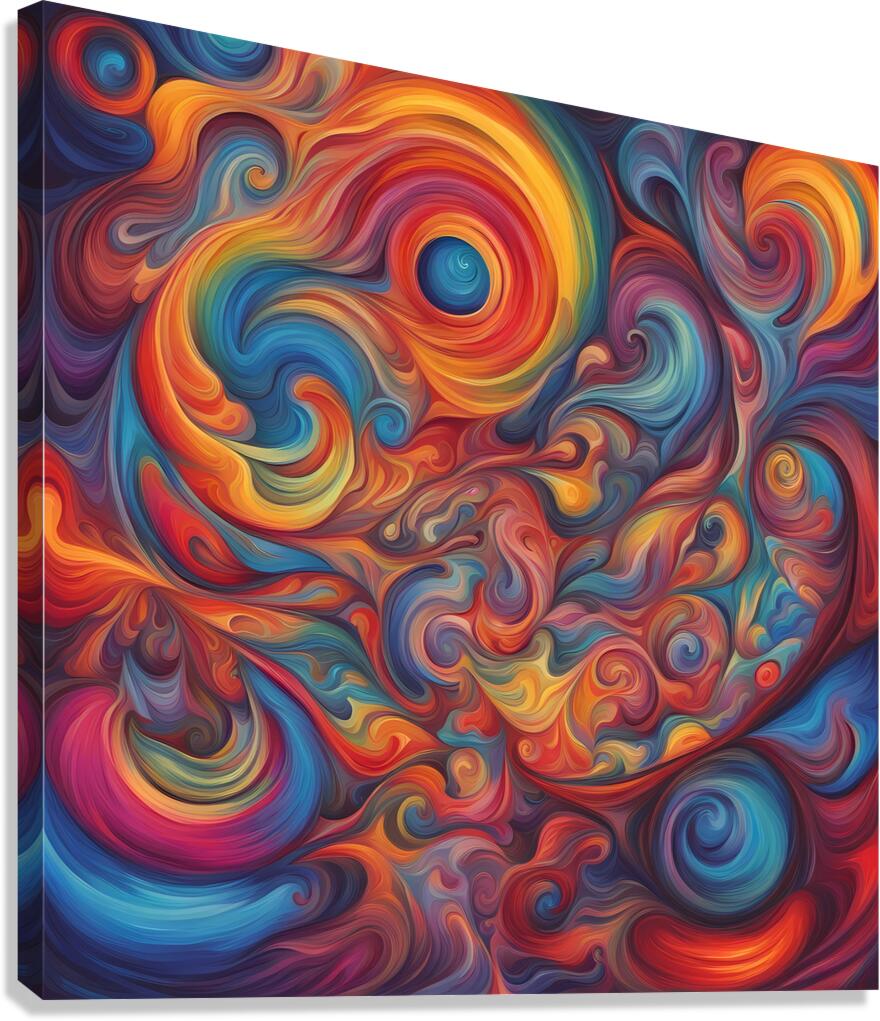 Chaotic Order Canvas Print