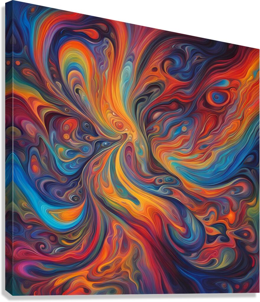 Evolving Pattern Canvas Print