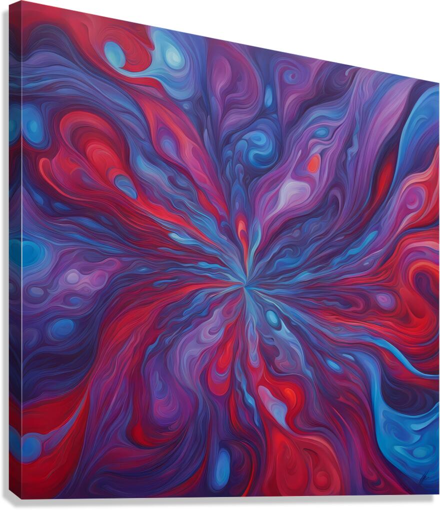 Celestial Flow Canvas Print