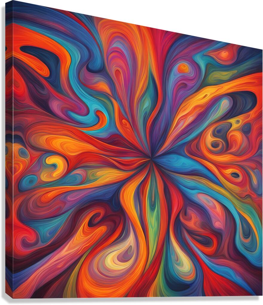 Stark Contrast Canvas Print