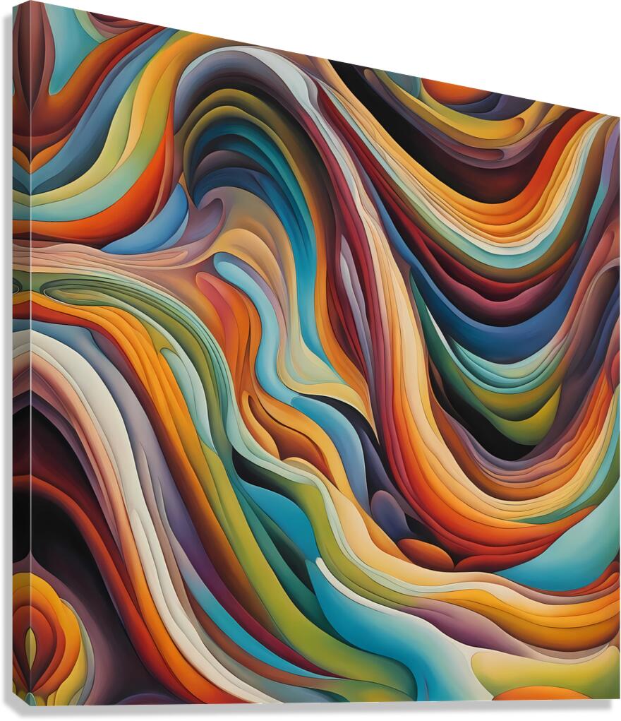 Vivid Illusion Canvas Print
