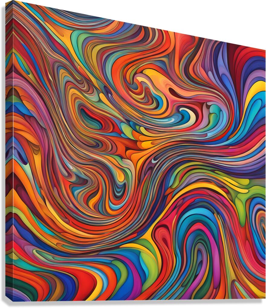 Abstract Vision Canvas Print