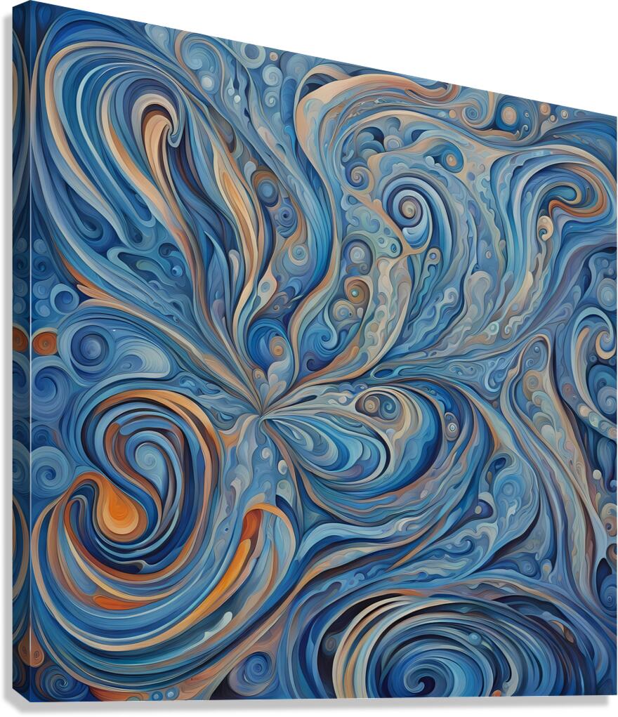 Vibrant Imagination Canvas Print