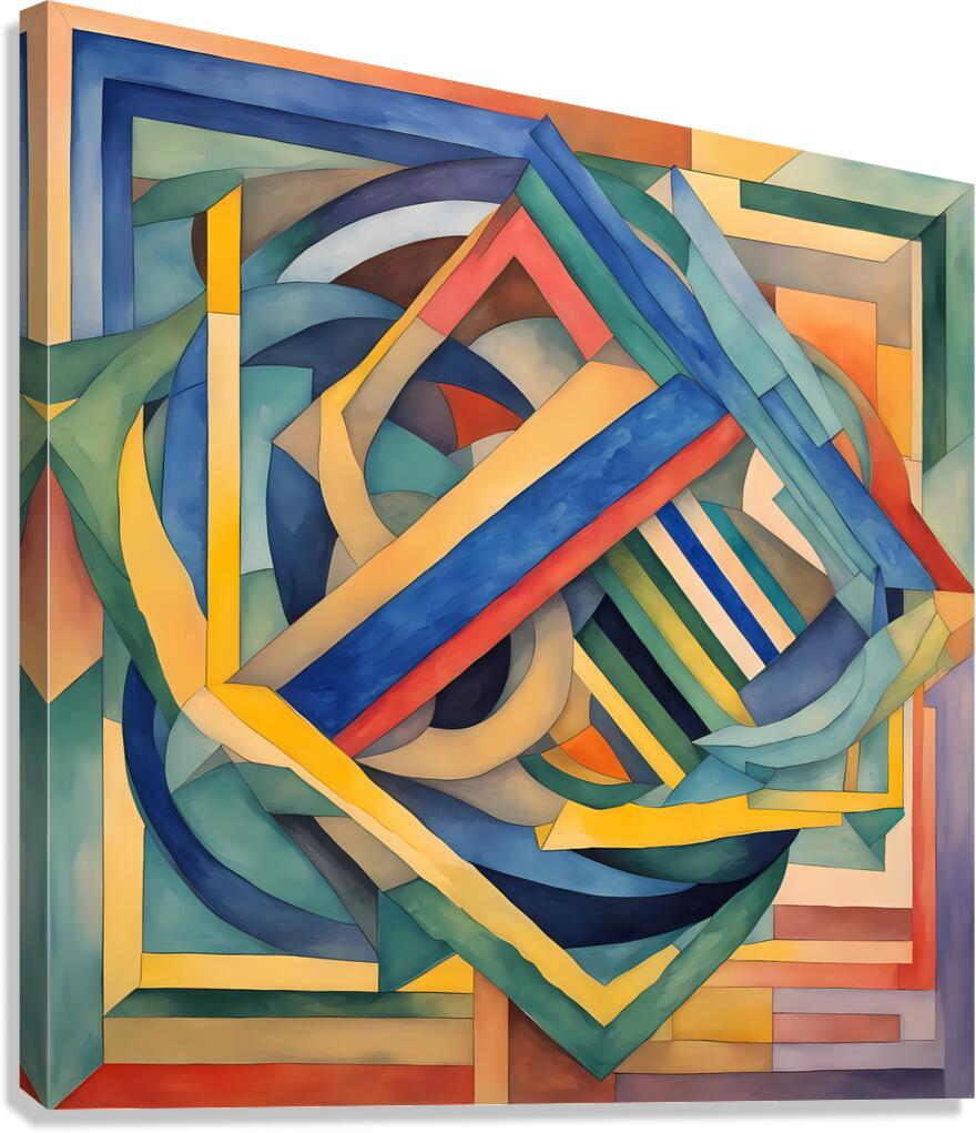 Surging Pulse Canvas Print