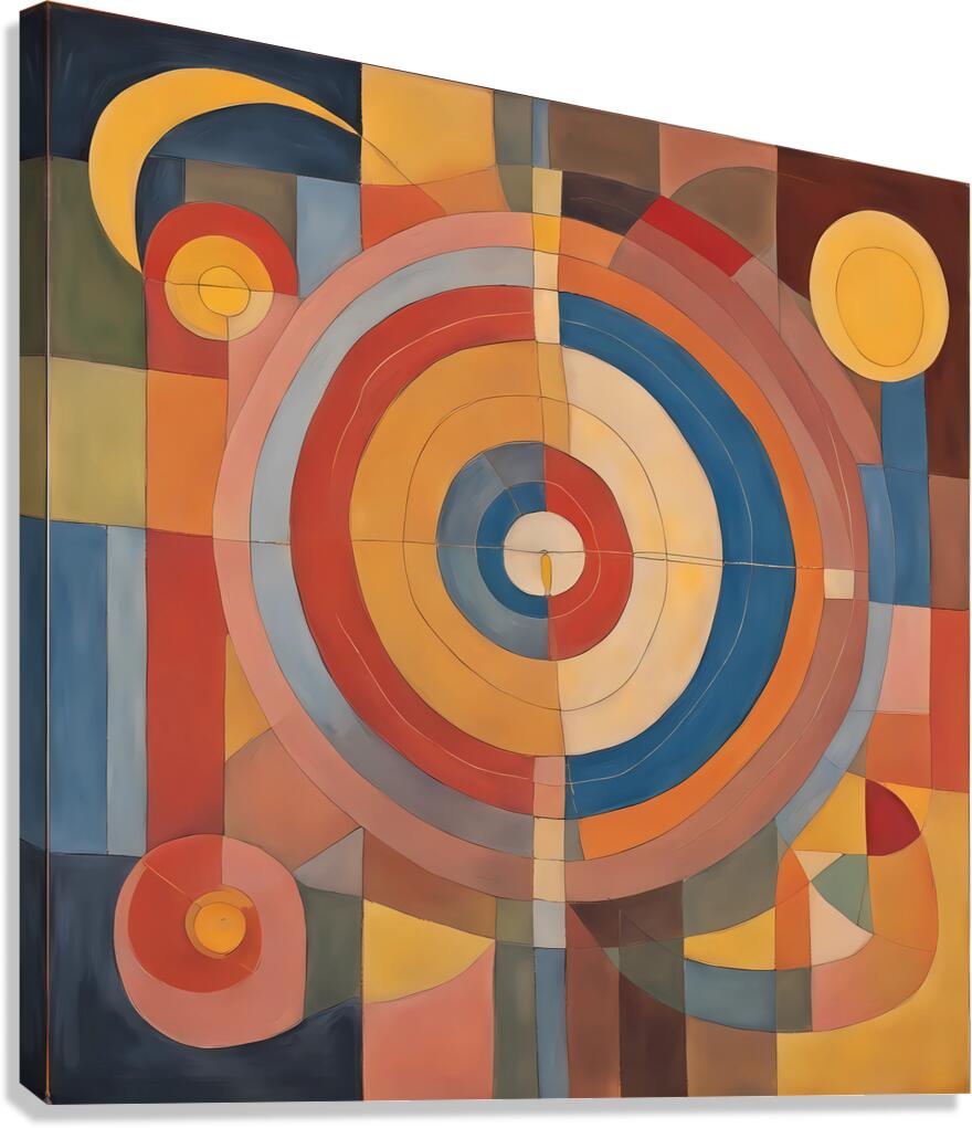 Cosmic Harmony Canvas Print