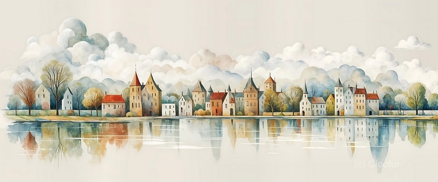 絵画 flk041131 Frederick Carl Frieseke : Woman with Parasol : Archival