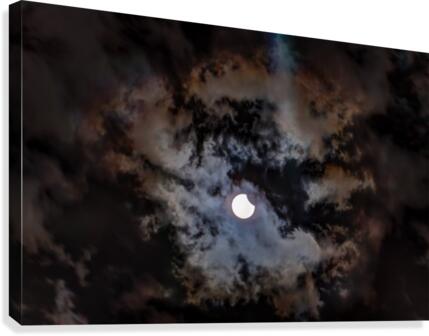 2017 Eclispe Canvas Print