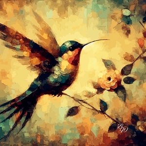 Hummingbird Bloom 