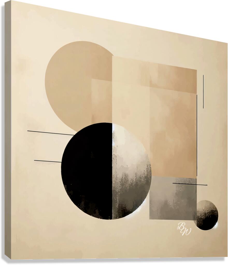Balanced Forms Canvas Print