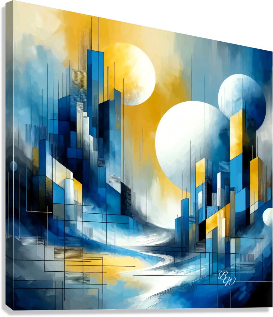 Celestial City Canvas Print