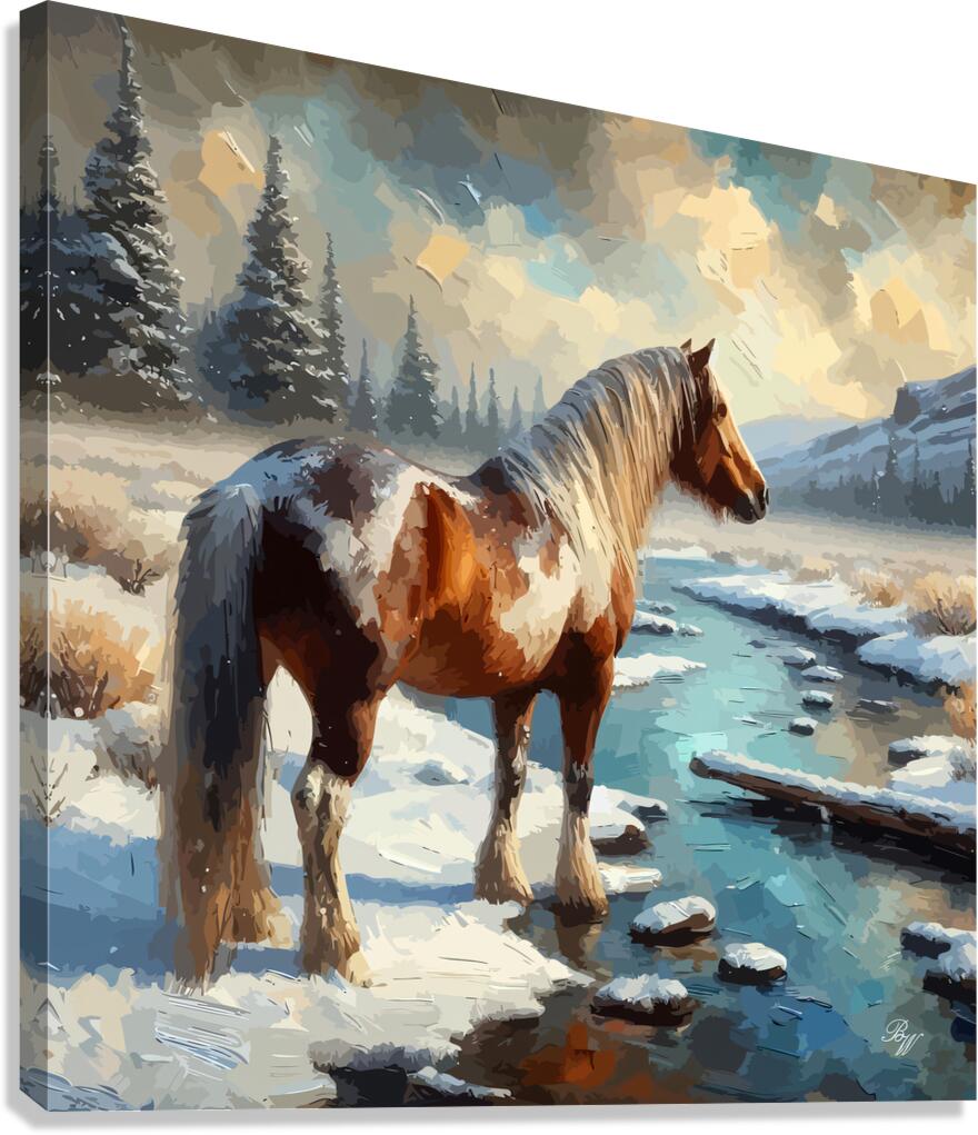 Winter Watch Canvas Print