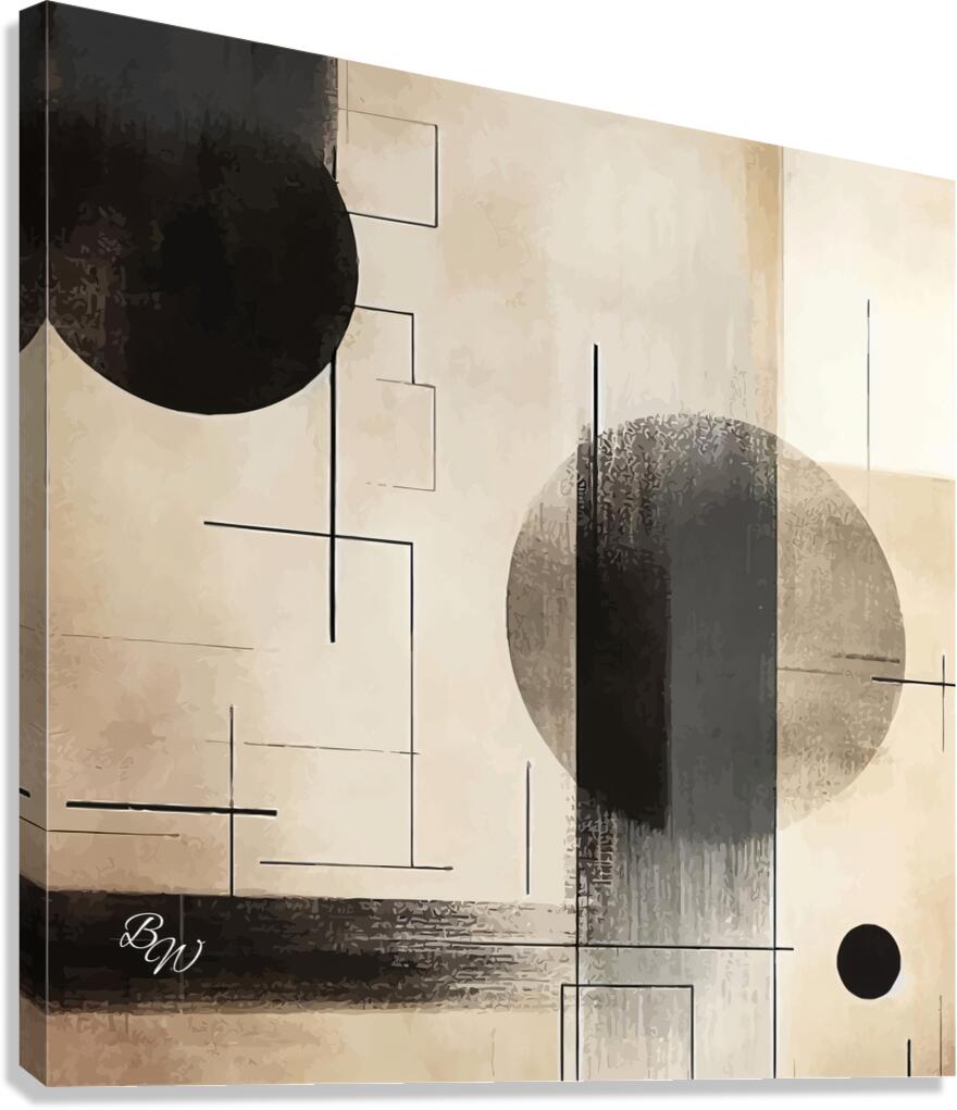 Abstract Horizons Canvas Print