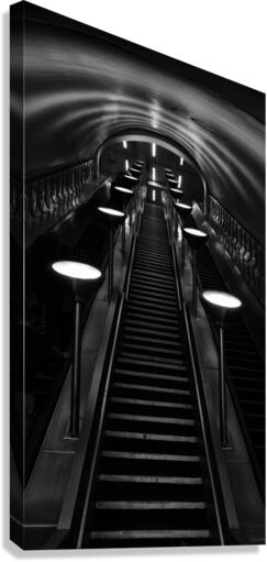 Underground Canvas Print