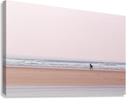 Cornish Surfers Canvas Print