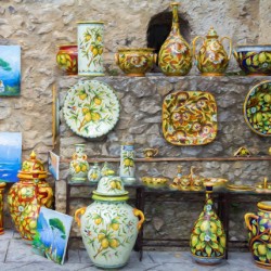 Ceramics along the Amalfi Coast