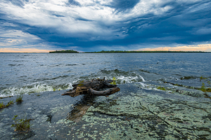 Sunrise on Shoal Lake