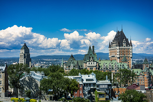 Old Quebec City Skyline