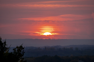 Red Wine Sunset