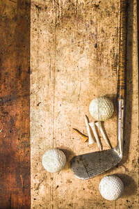 Antique golfer fine art