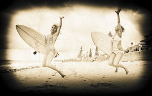 Vintage Sport Photograph