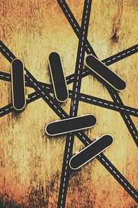 Street skating background