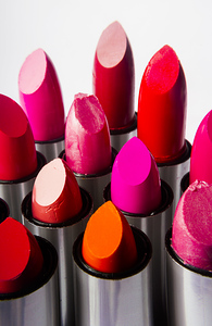 Colourful cosmetic still life