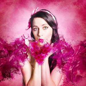 With love and hearts