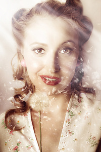 Fifties Beauty In Nature And Natural Light