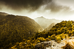 Range of scenic country
