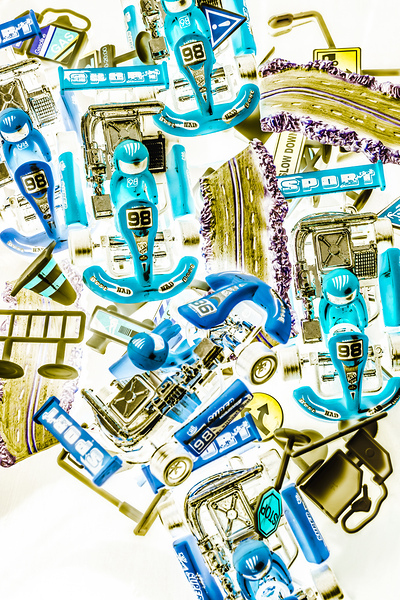 Motorised bedlam Print