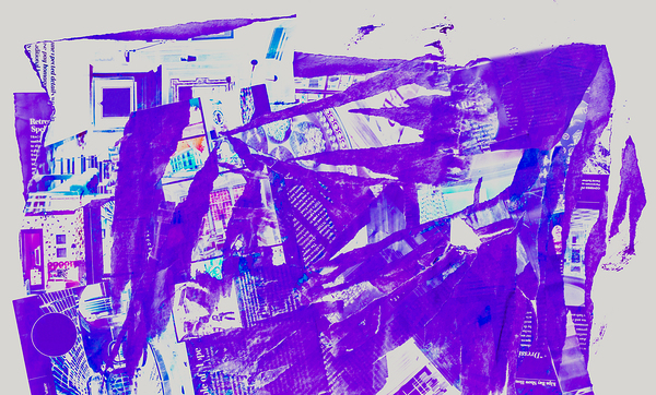 Posturing paint  Print