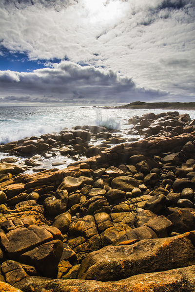 Where distant waves break Print