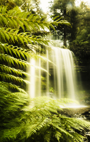 Russell Falls background by Jorgo