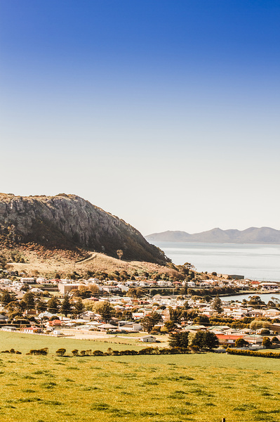 Coastal Tasmanian town Print