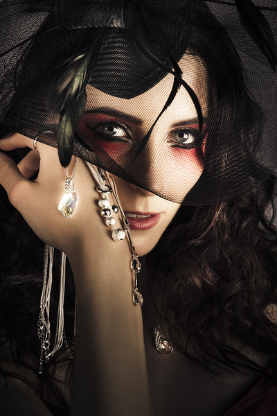 Beautiful Female Fashion Model In Luxury Jewellery by Jorgo