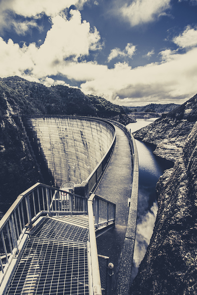 Bridges and outback dams by Jorgo