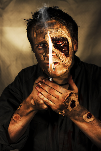Dead Man Smoking by Jorgo