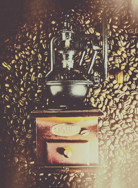 Traditional cafe Print