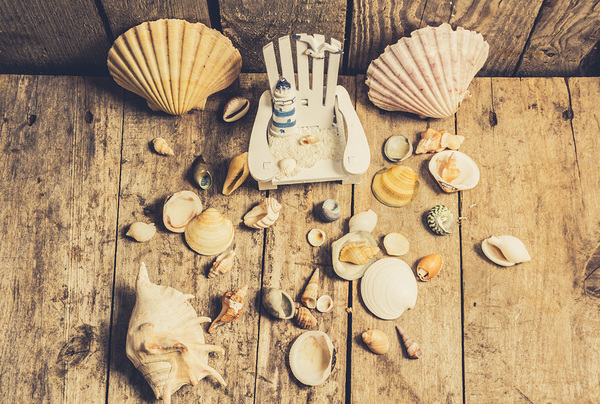 Miniature sea escape Print