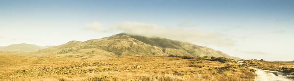 Cloud and mountain magnificence Print
