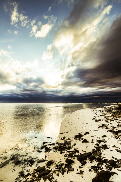 Scenic sea sunrise Print