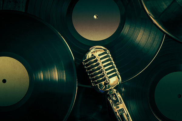 Recording studio art Print