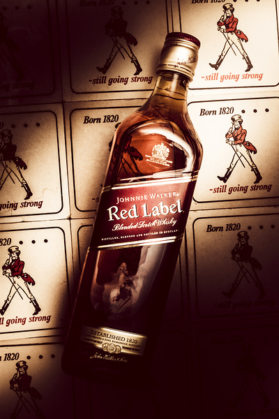 Johnnie Walker Red Label blended whisky  by Jorgo
