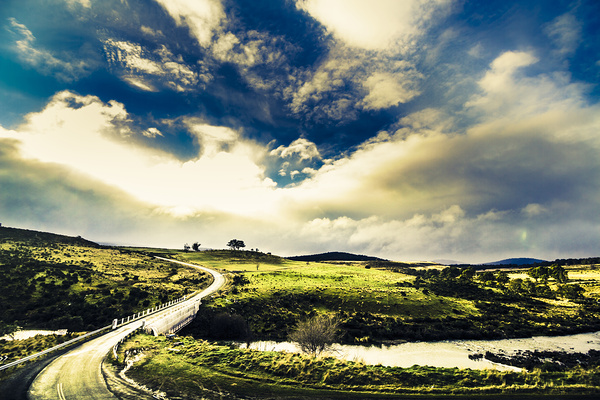 Journey through hills and valleys by Jorgo