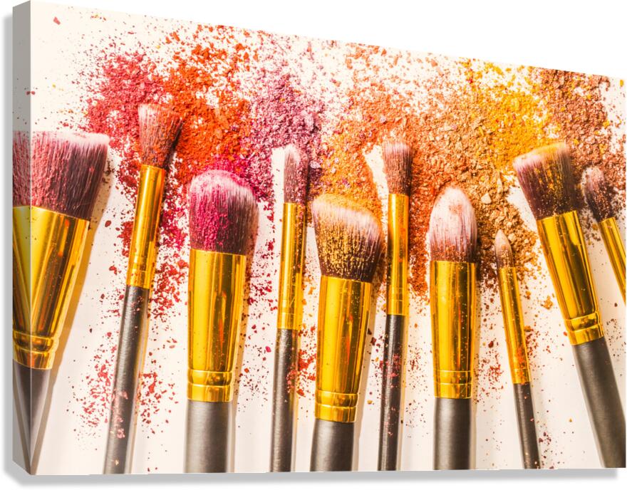 Powder Palette Canvas Print
